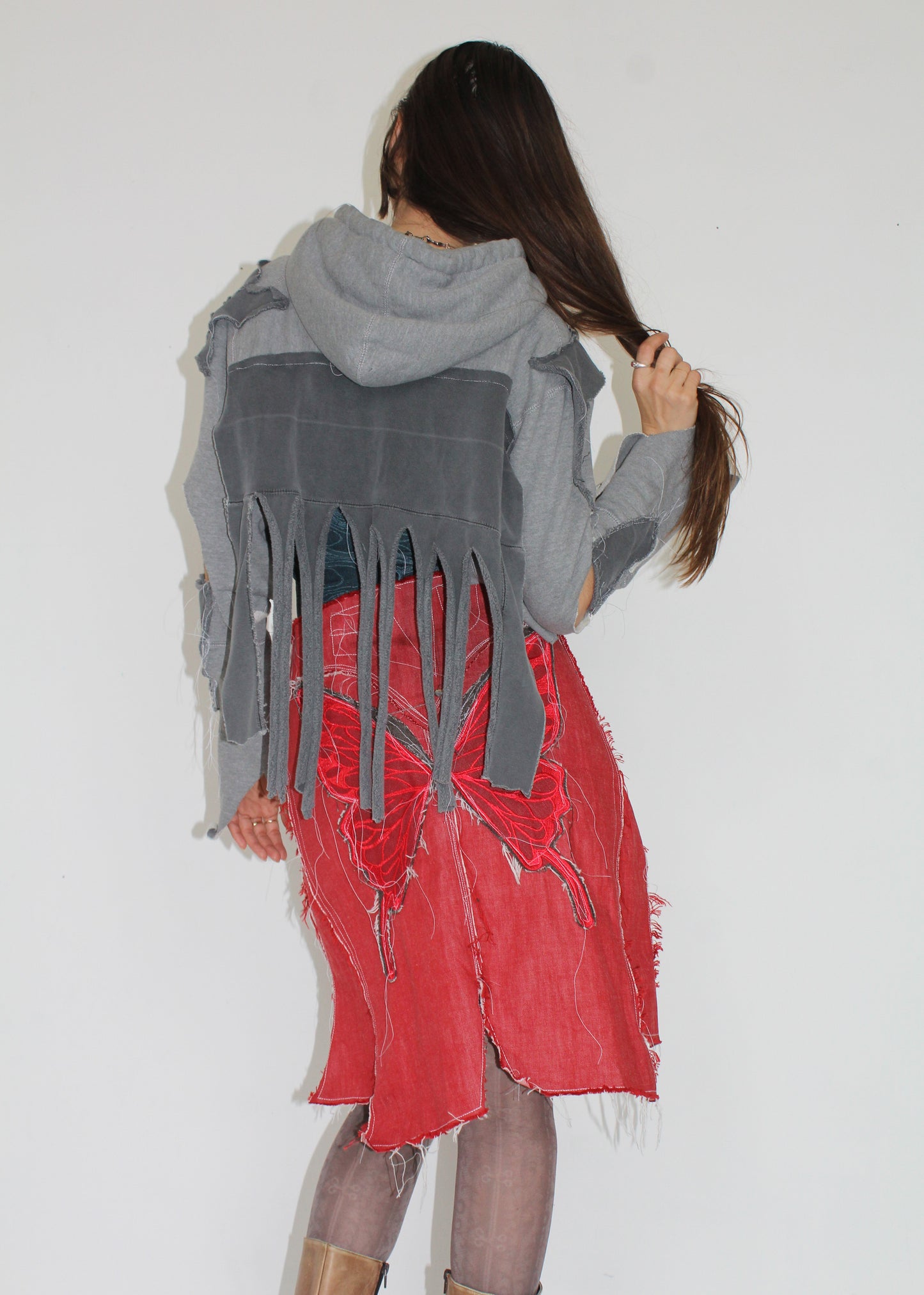Venus Denim Snap Overskirt