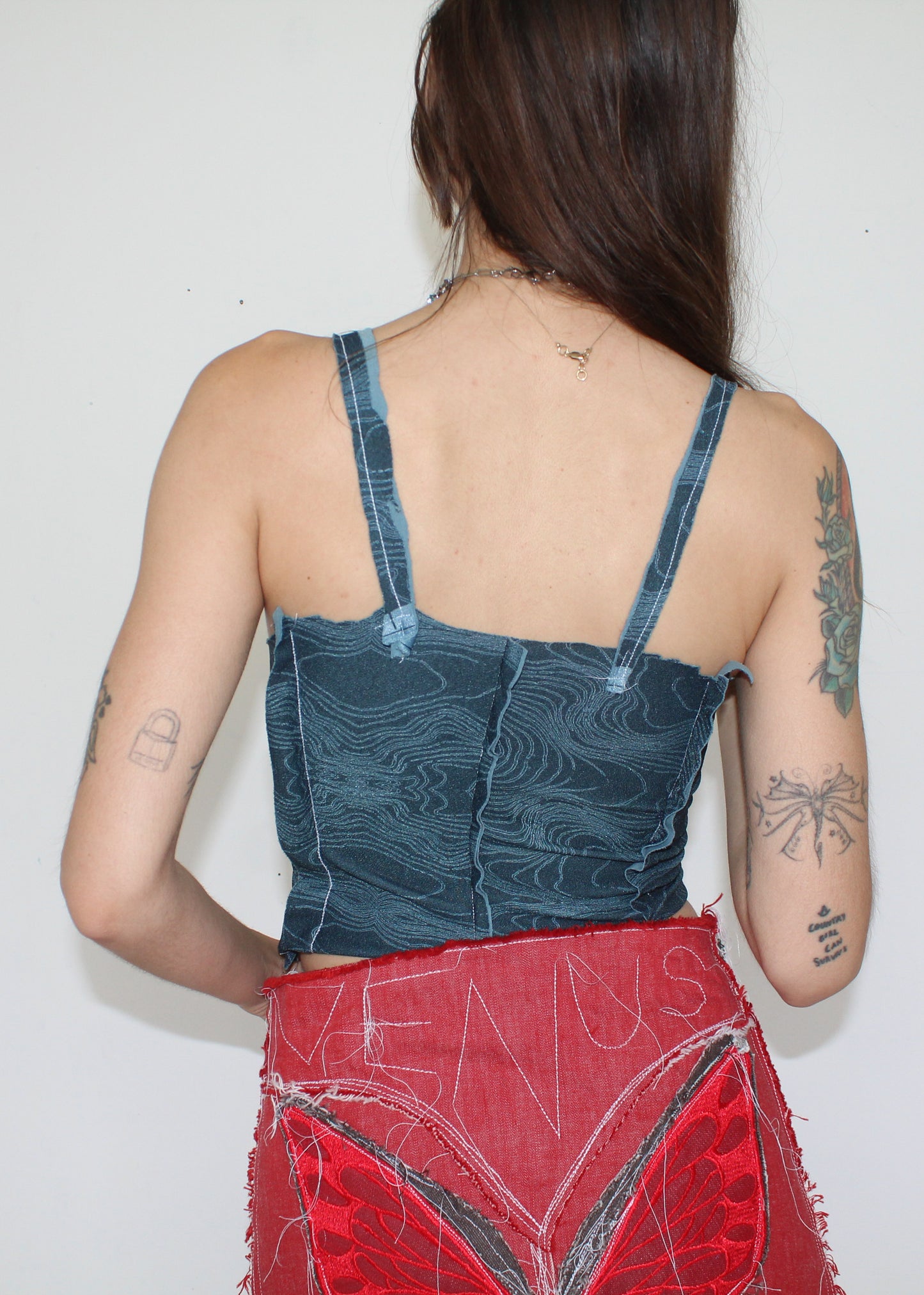 Venus Denim Snap Overskirt