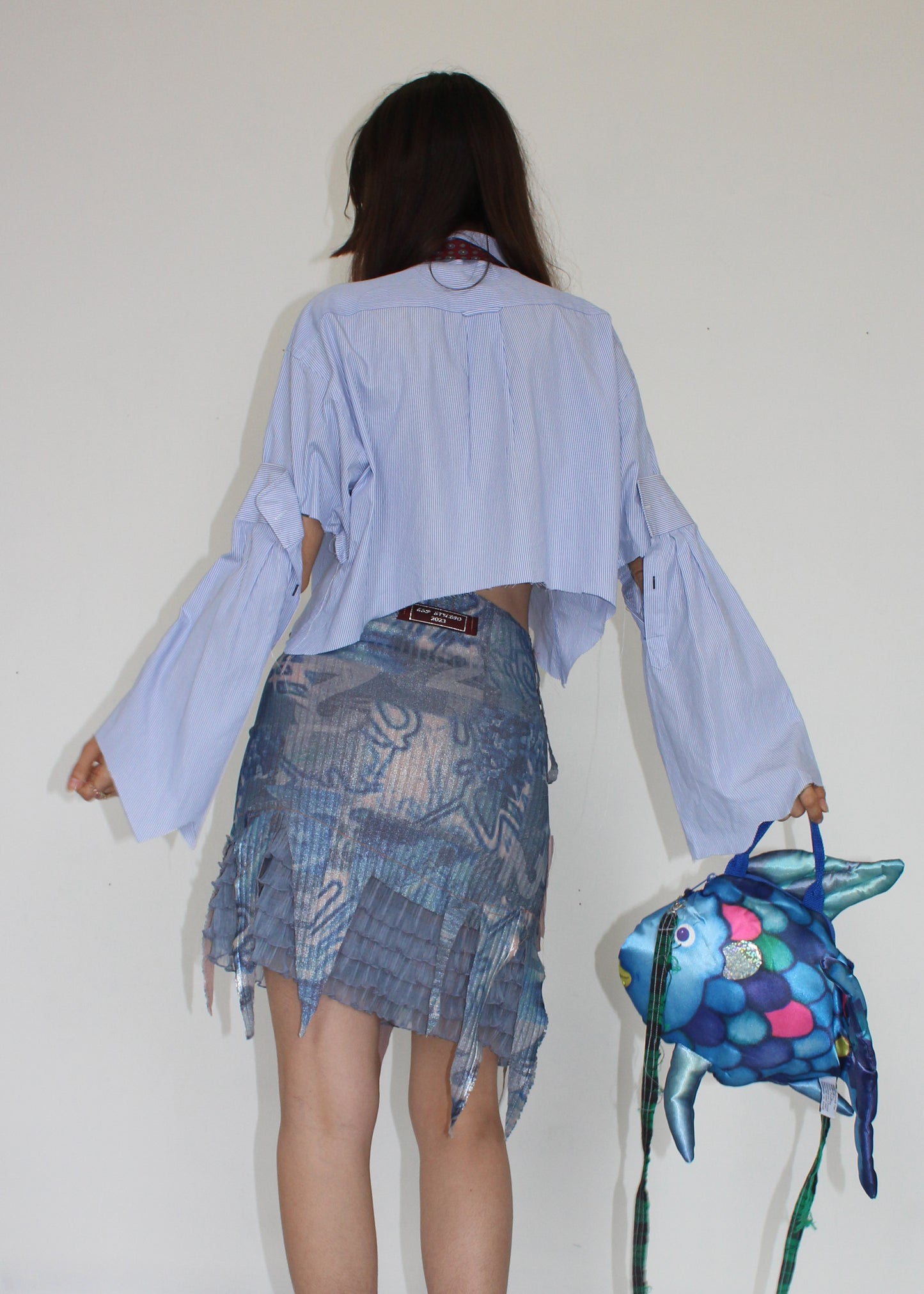 Bell Sleeve Button Down