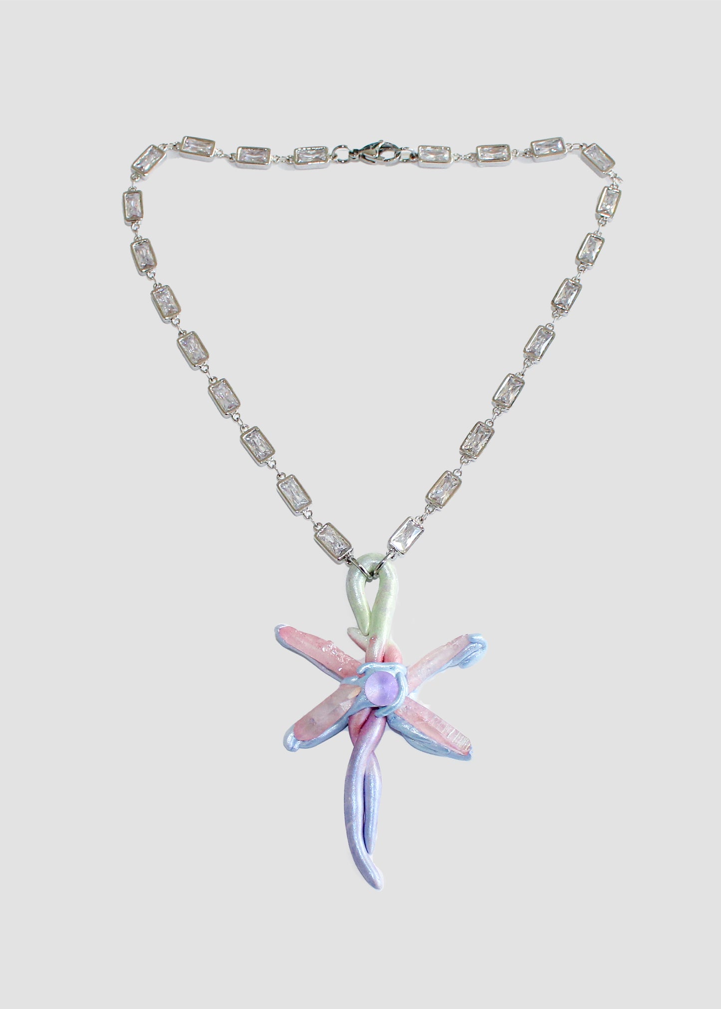 Frosted Angel Amulet