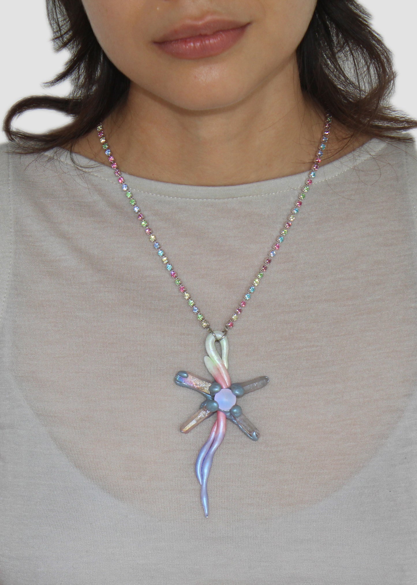 Rainbow Crystal Amulet