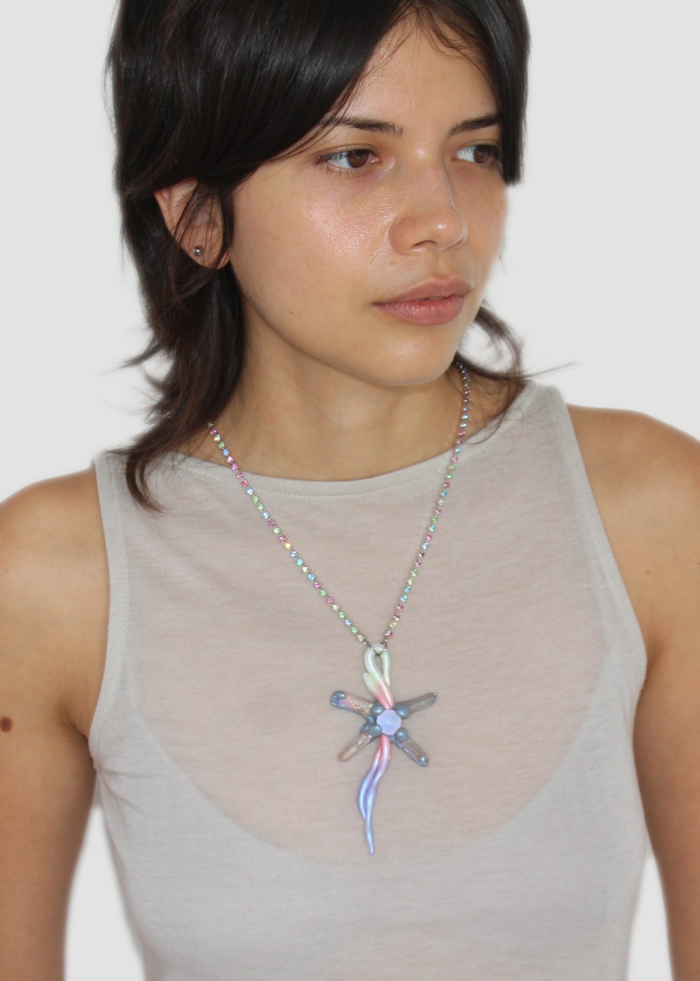 Rainbow Crystal Amulet