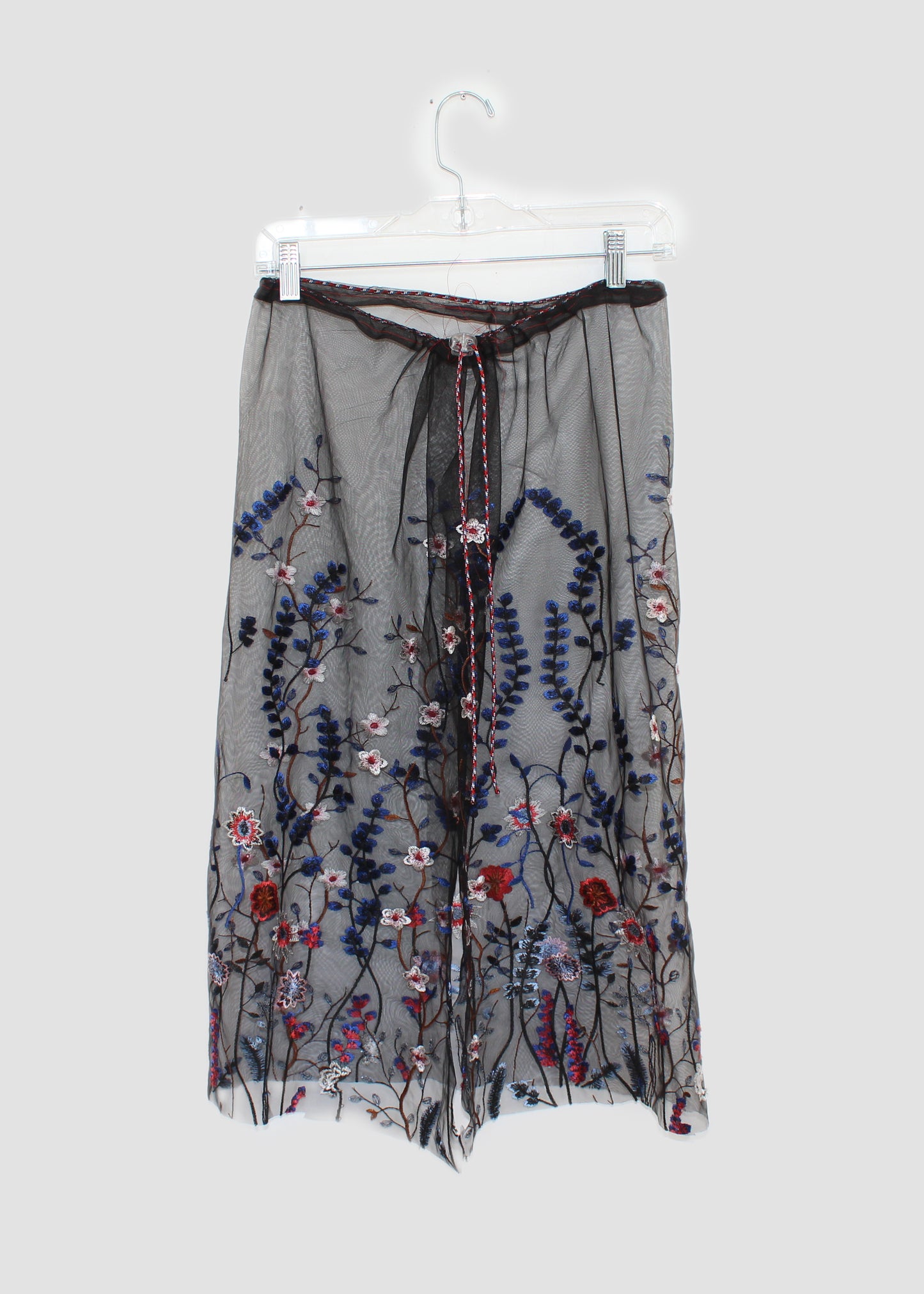 Flower Mesh Overskirt