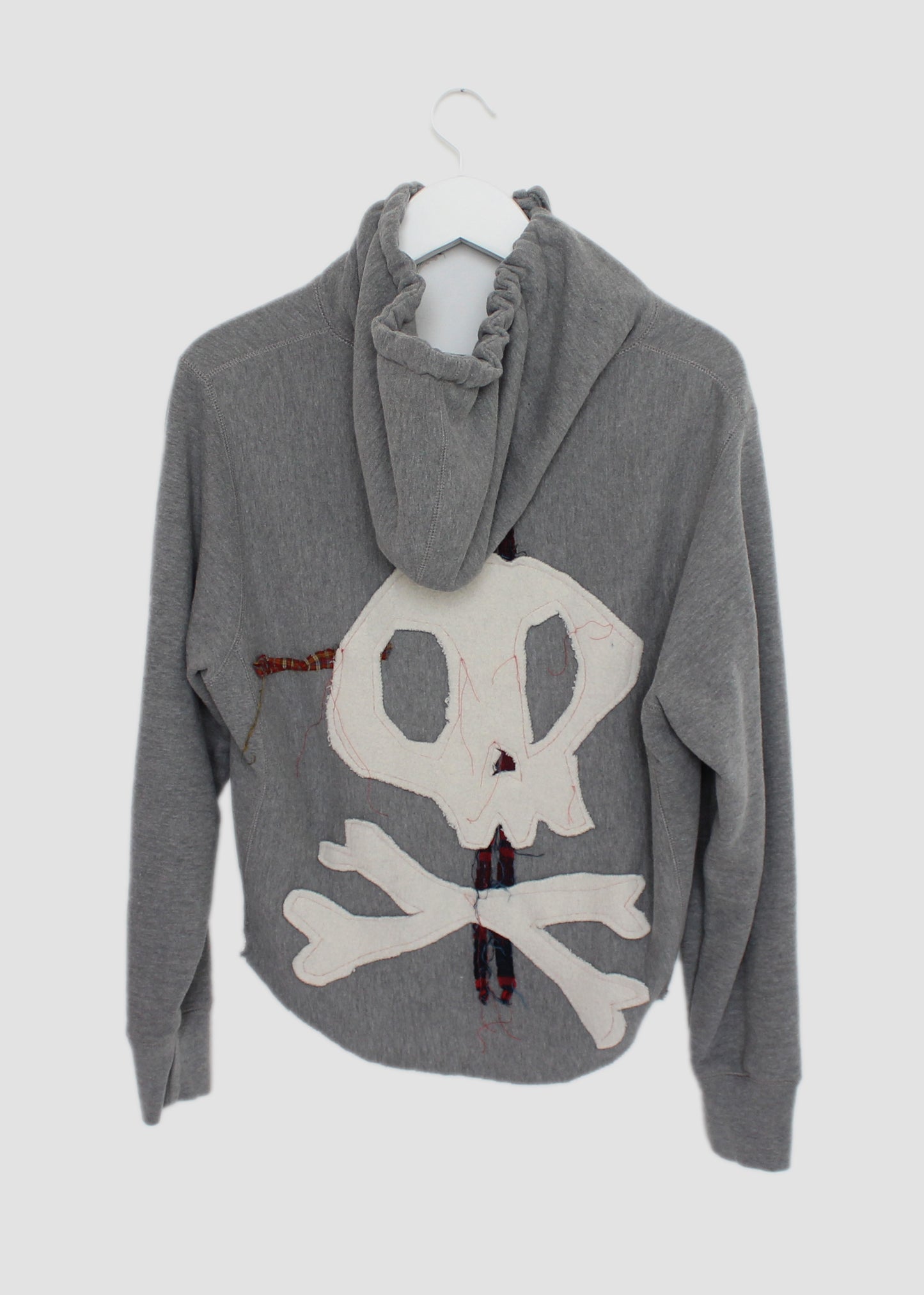 Grey Pirate Hoodie Cape