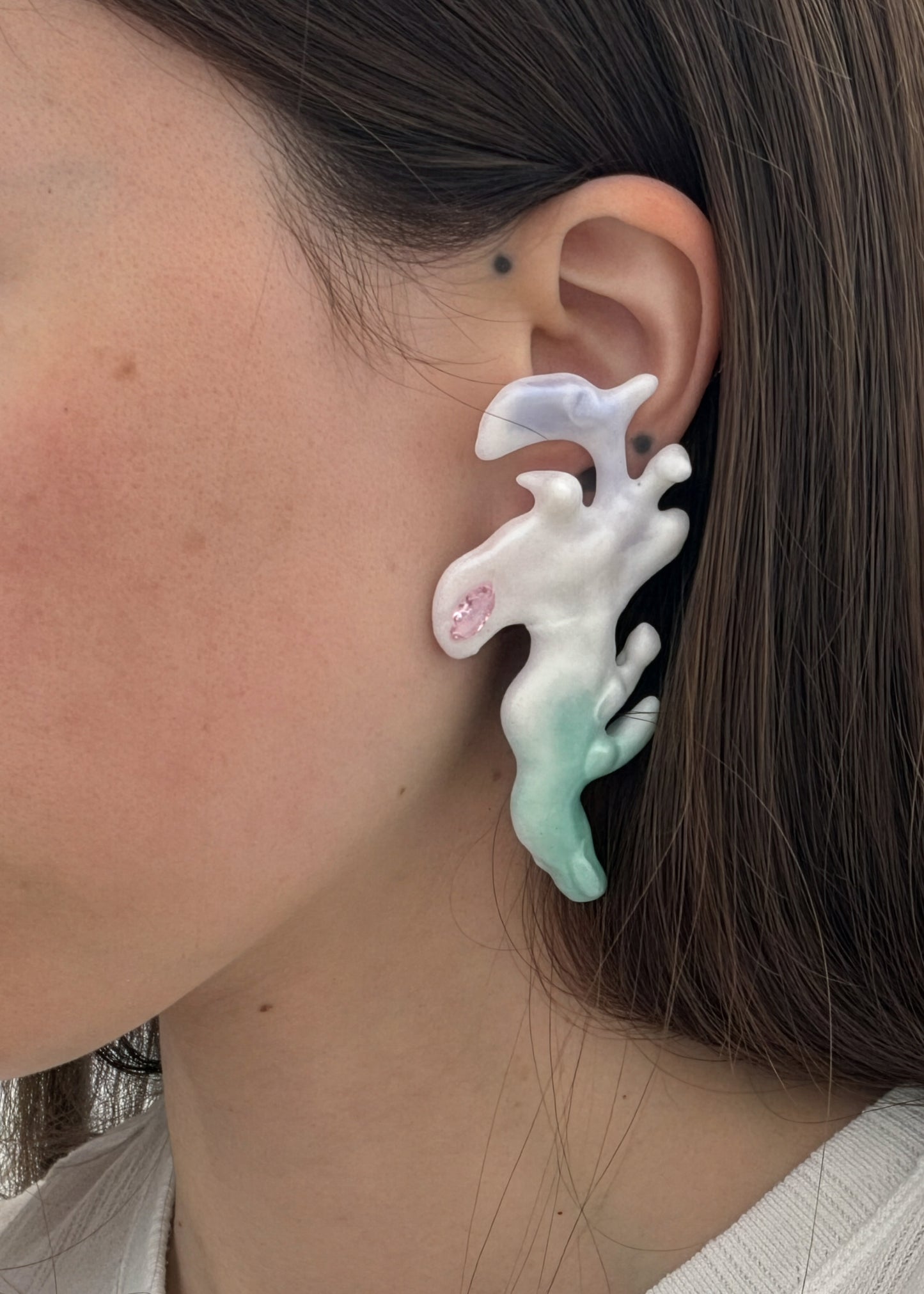 Pastel Dragon Earrings