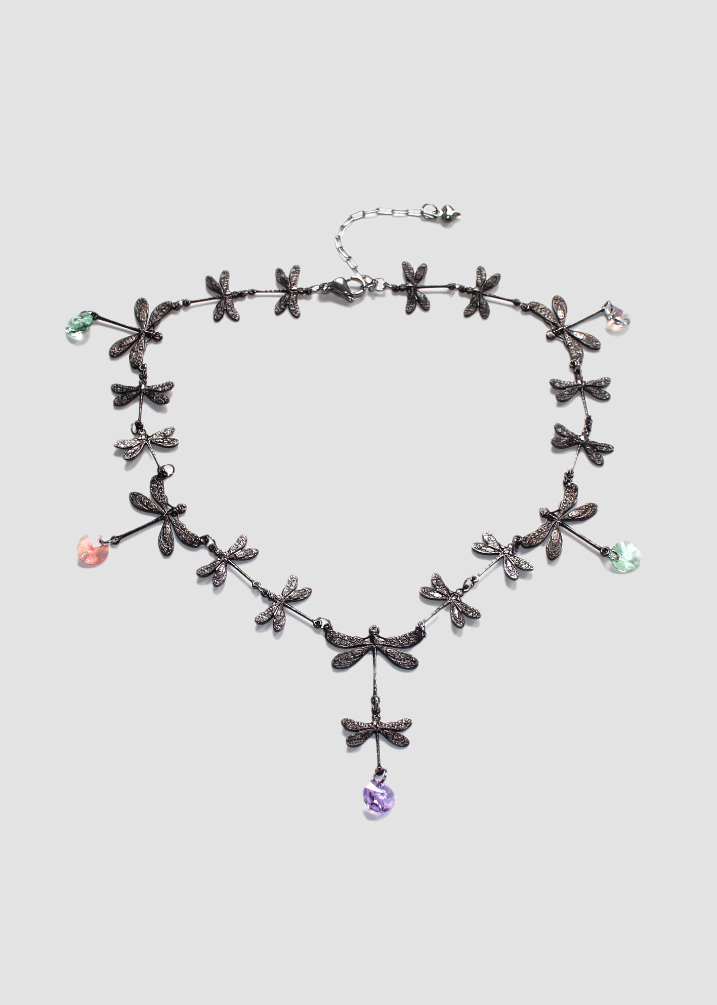 Brass Dragonfly Choker