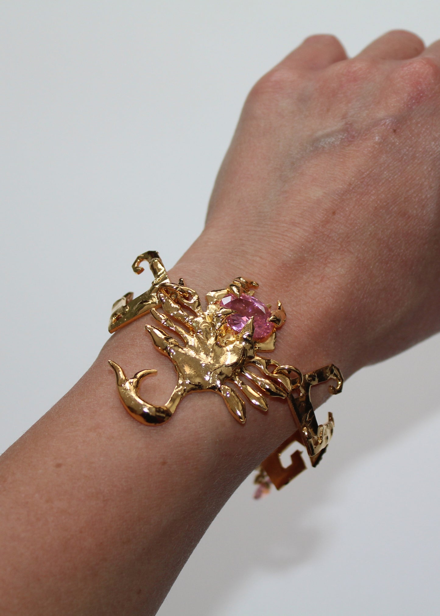 Gold Scorpion Bracelet