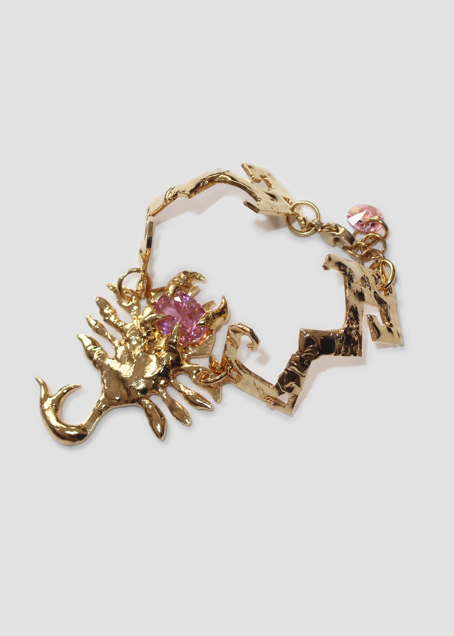 Gold Scorpion Bracelet