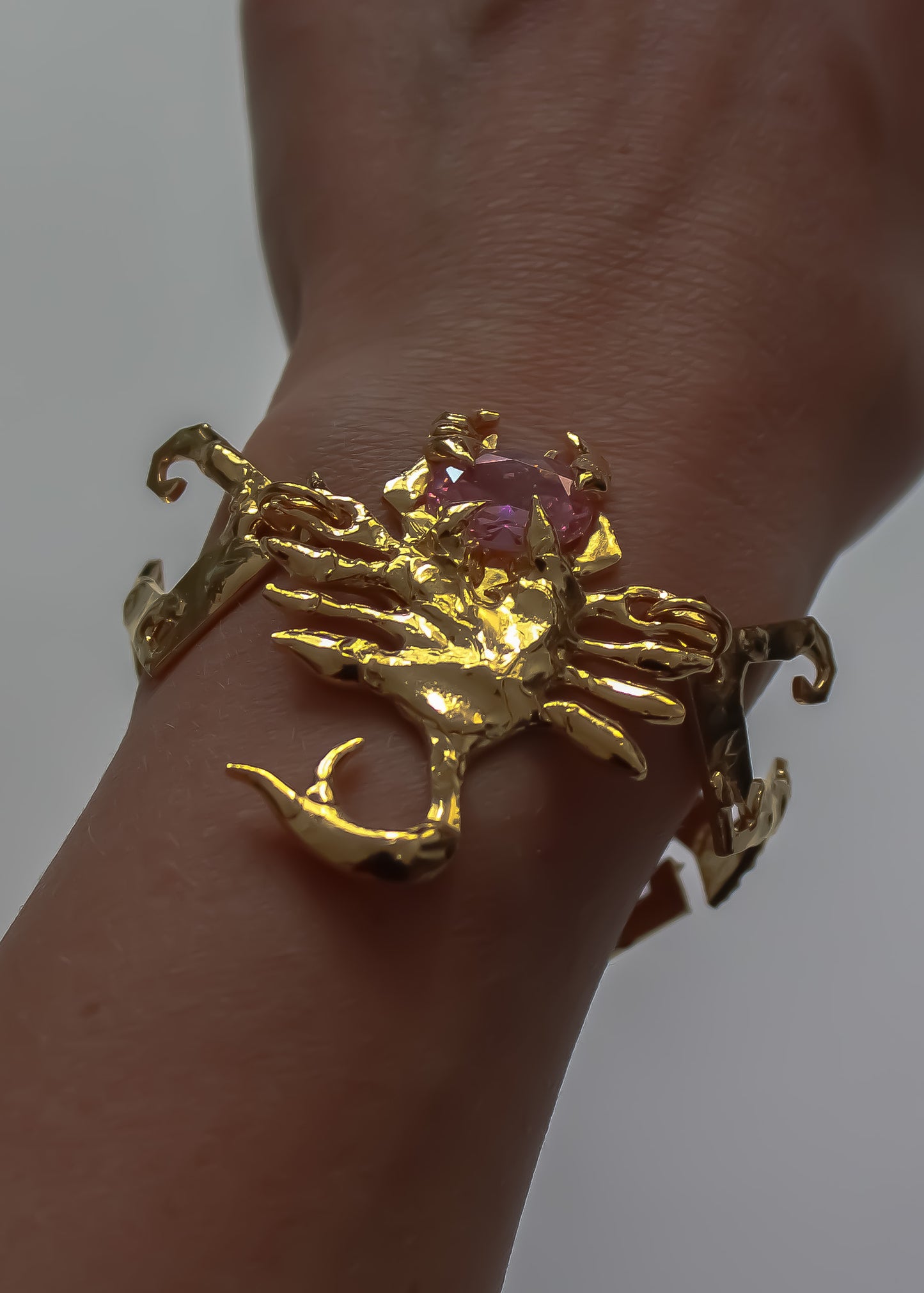 Gold Scorpion Bracelet