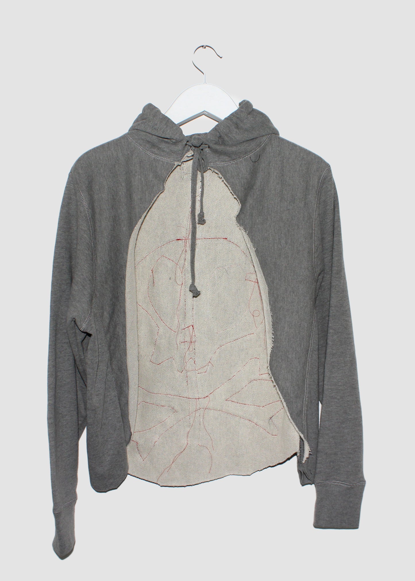 Grey Pirate Hoodie Cape