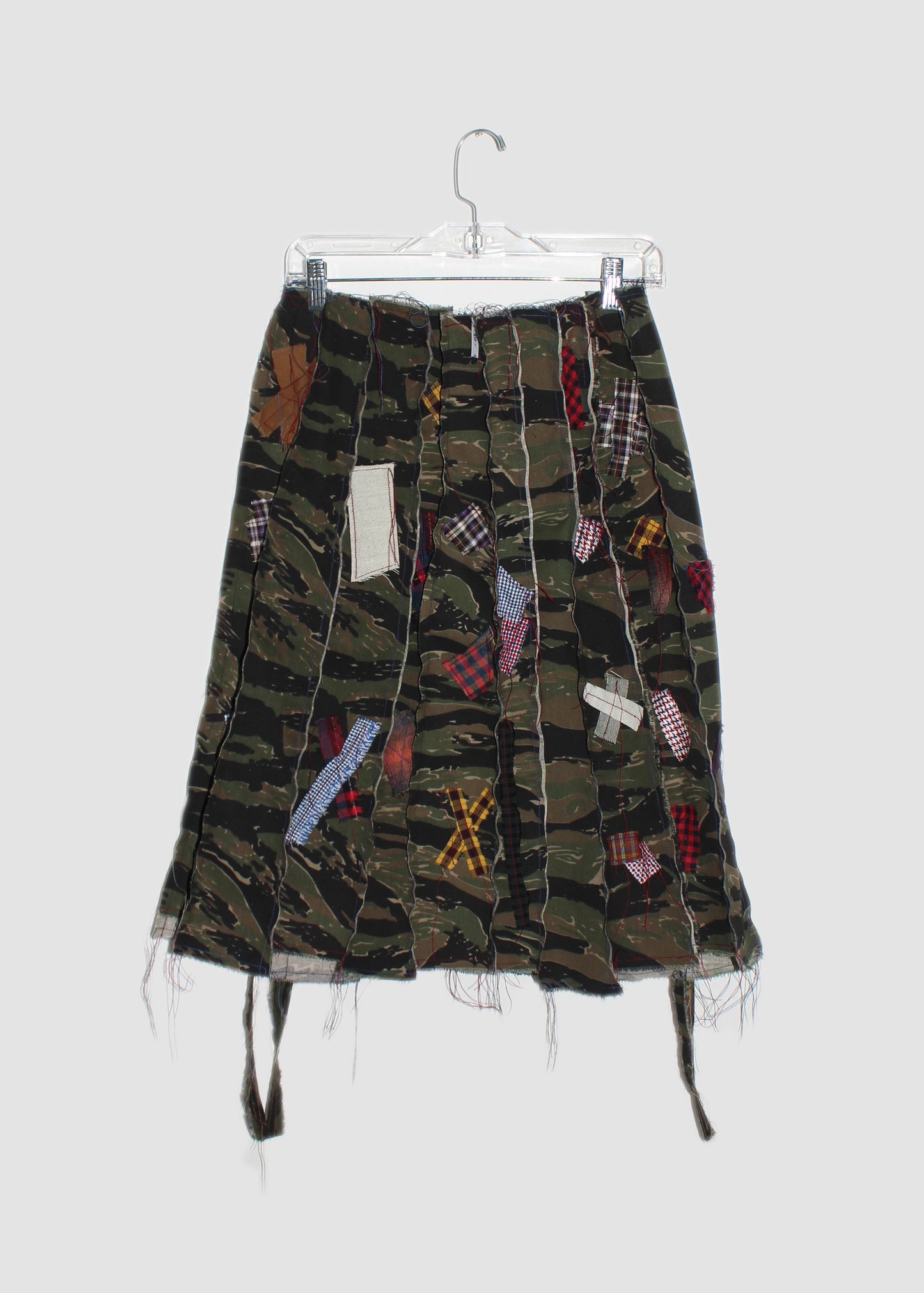 Lace Up Camo Skirt