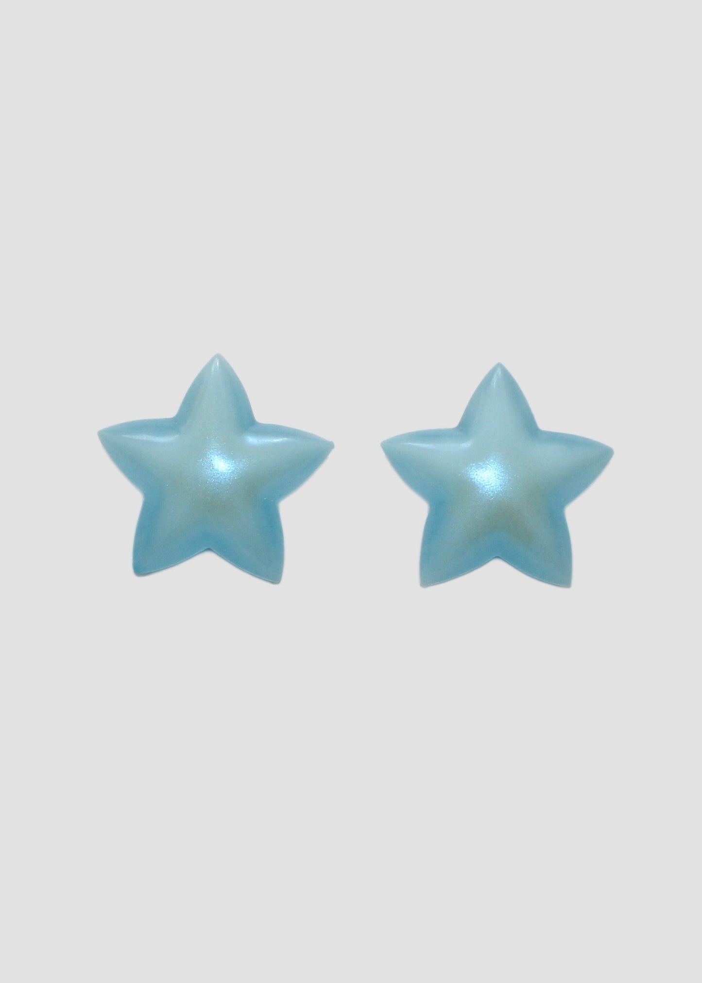 Blue Star Earrings