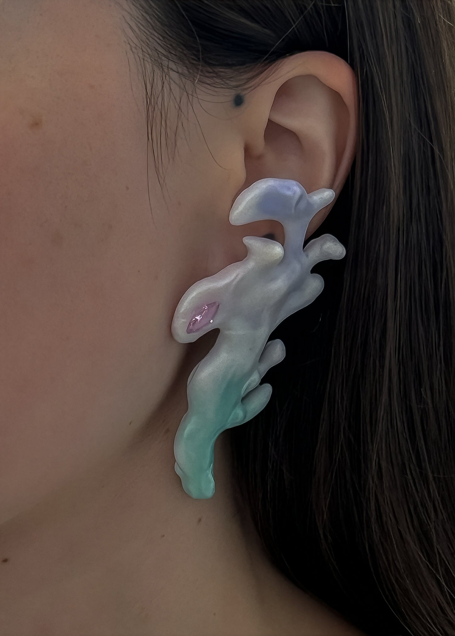 Pastel Dragon Earrings