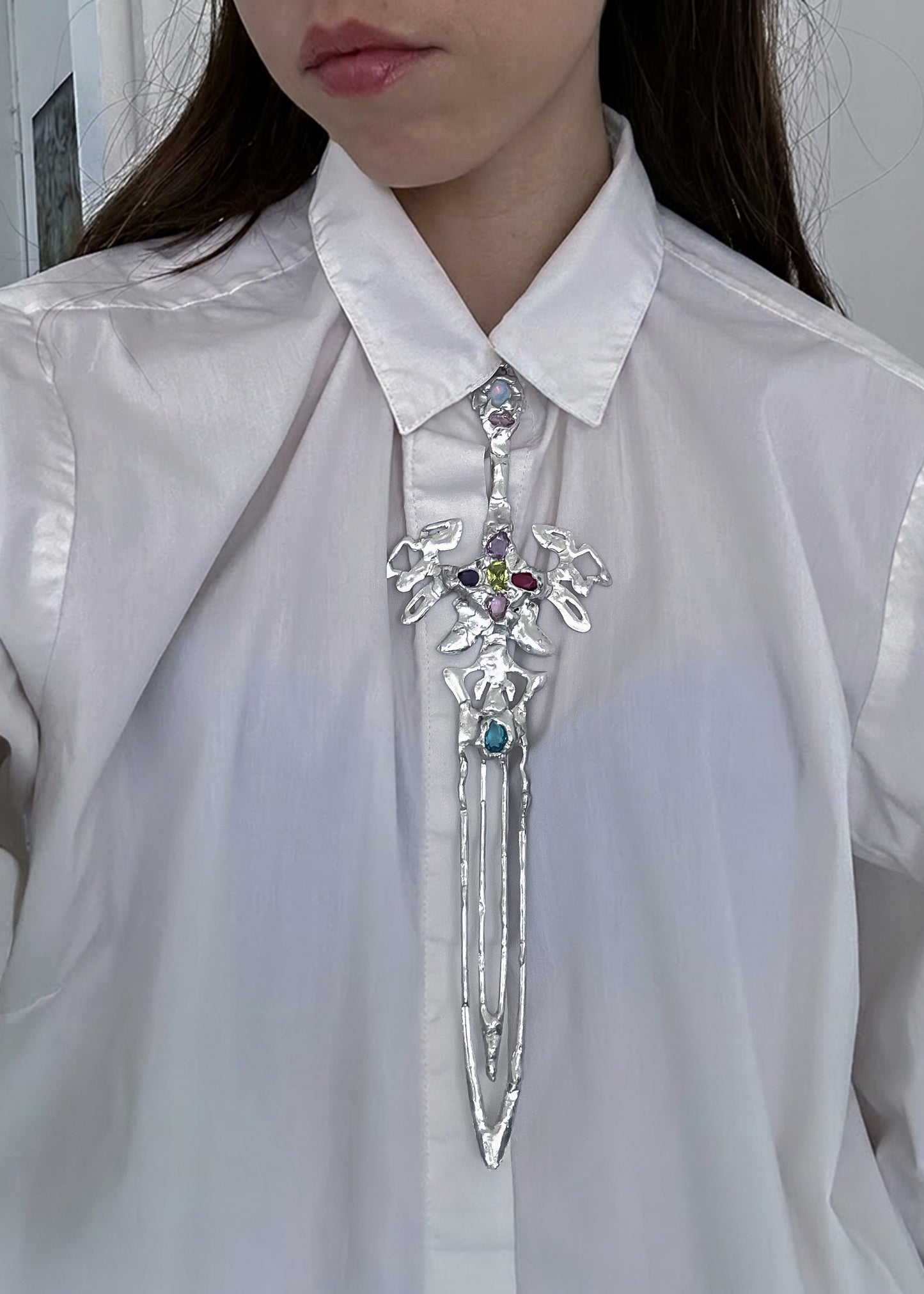 Metal Sword Necklace