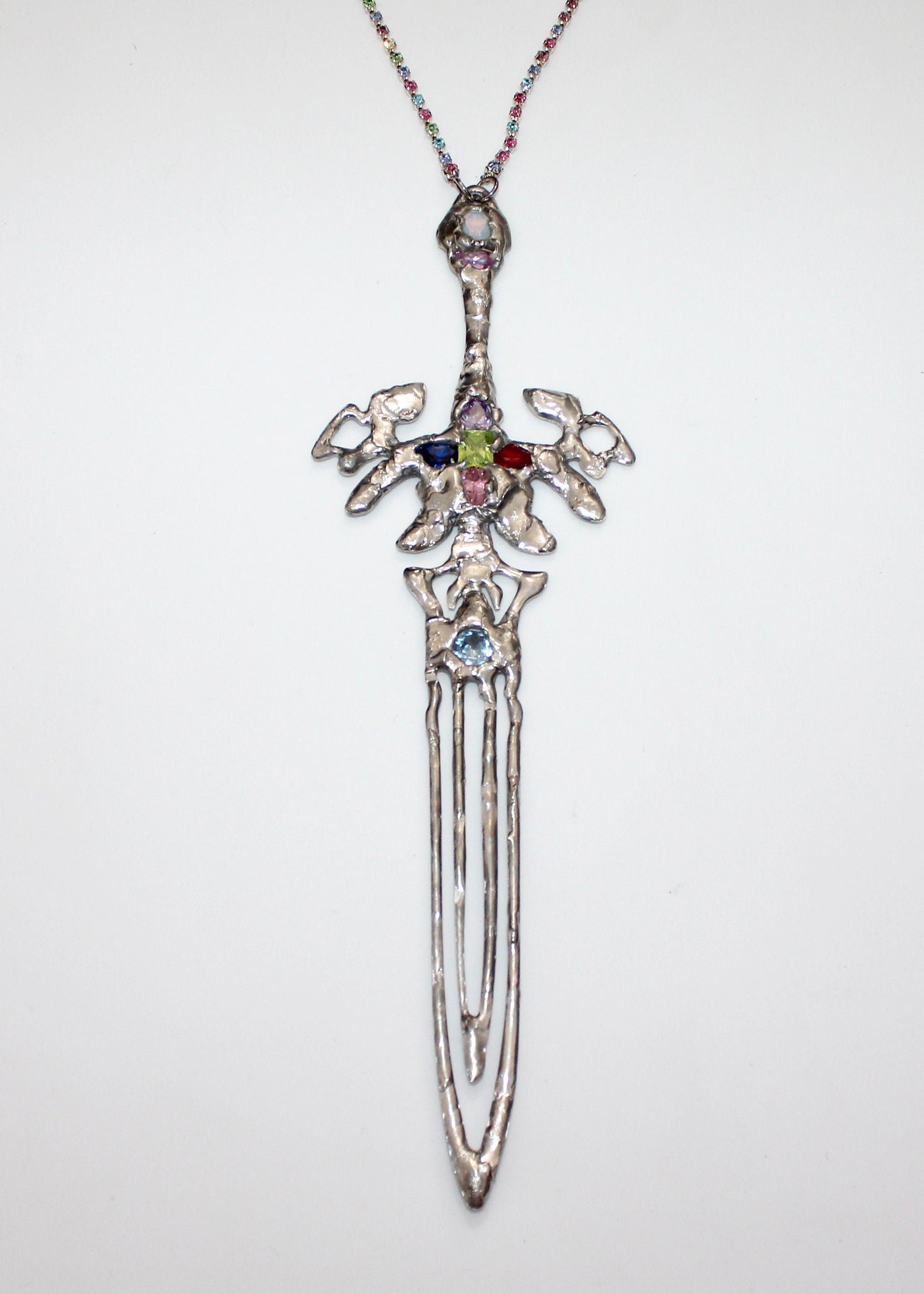 Metal Sword Necklace