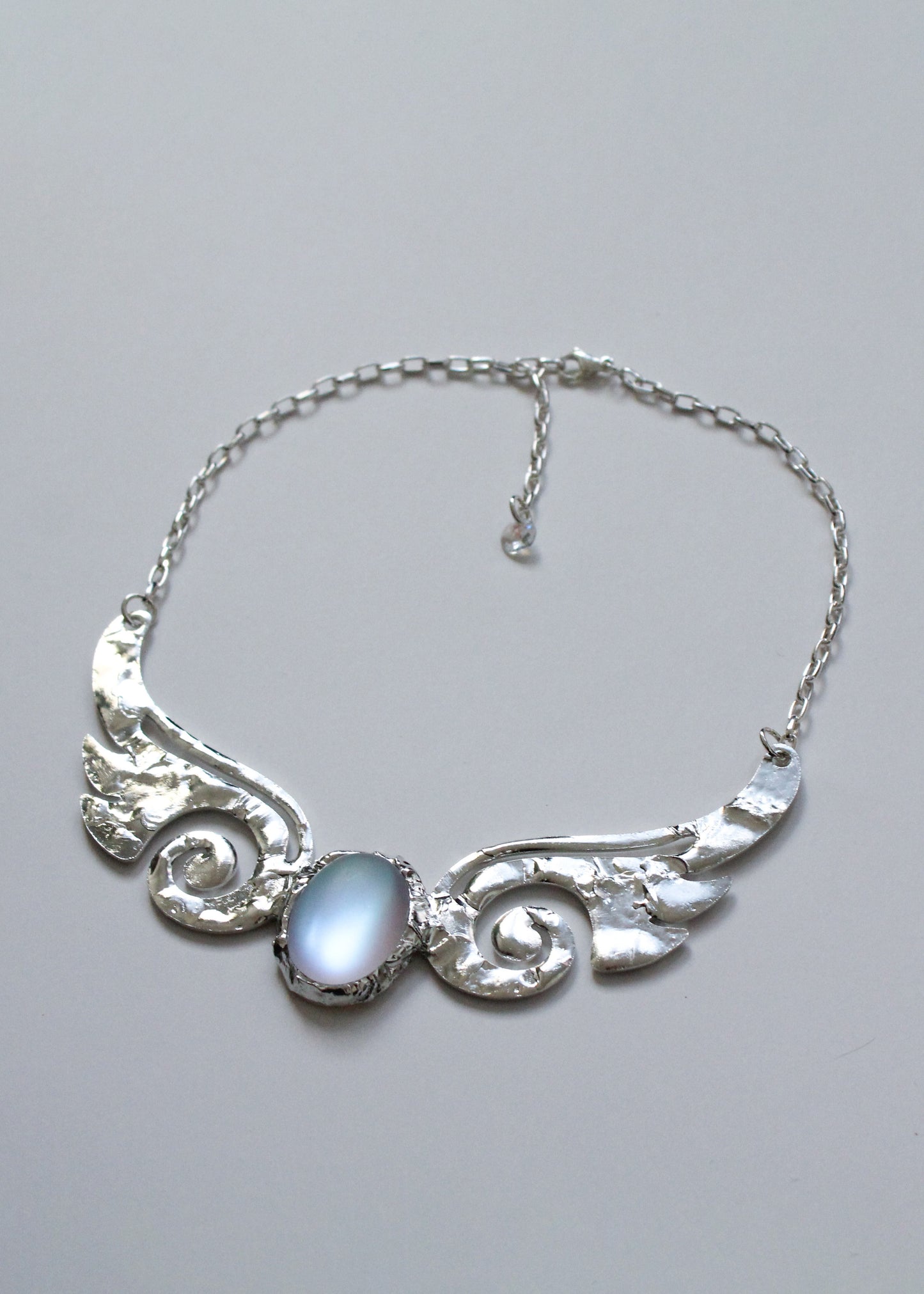 Iridescent Wing Necklace